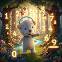 Aaron discovers the numbers in the forest